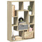 vidaXL Bookcase Sonoma Oak 63x20x90 cm Engineered Wood