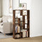 vidaXL Bookcase Sonoma Oak 72x20x120 cm Engineered Wood