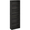 Furinno Jaya Simply Home Free Standing 6-Tier Open Storage Bookcase, Espresso