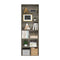 Furinno Jaya Simply Home Free Standing 6-Tier Open Storage Bookcase, Espresso