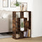 vidaXL Bookcase Brown Oak 63x20x90 cm Engineered Wood