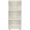 Core Products Lido White Low Narrow Bookcase from bedsdirectuk