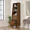 Teknik Office Hampstead Park Narrow Bookcase in Grand Walnut