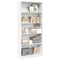 vidaXL Bookcase Grey Sonoma 80x24x176 cm Engineered Wood