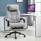 Vinsetto Ergonomic Office Chair Adjustable Height Rolling Swivel with Armrest Grey