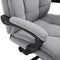 Vinsetto Ergonomic Office Chair Adjustable Height Rolling Swivel with Armrest Grey