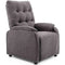 More4Homes - Charlbury Fabric Pushback Recliner Armchair Sofa Fireside Chair ...