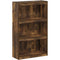 Furinno Jaya Enhanced Home Bookcase 3-Tier Adjustable Bookshelf, Amber Pine