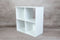 Spot On Dealz 4 Cube Shelf-White Bookcases, Shelving & Storage G-0345