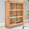 Lugo 3 Shelf Antique Waxed Bookcase