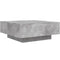 vidaXL Coffee Table Concrete Grey 80x80x31 cm Engineered Wood