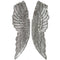 Antique Silver Large Angel Wings Accessories Hill Interiors 