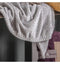 Chevron Flannel Fleece Throw Grey Accessories Regency Studio 