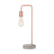 Copper Industrial Lamp With Stone Base Lighting Hill Interiors 