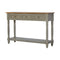 Grey Painted Console Table with Turned Legs Living Artisan Furniture 