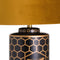 Harlow Bee Table Lamp With Mustard Shade Lighting Hill Interiors 