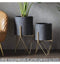 Hoven Metal Planter - Small Accessories Regency Studio 