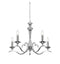 Kora 5 Pendant Light Chrome Lighting Regency Studio 