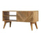 Line Carving Media Unit Living Artisan Furniture 