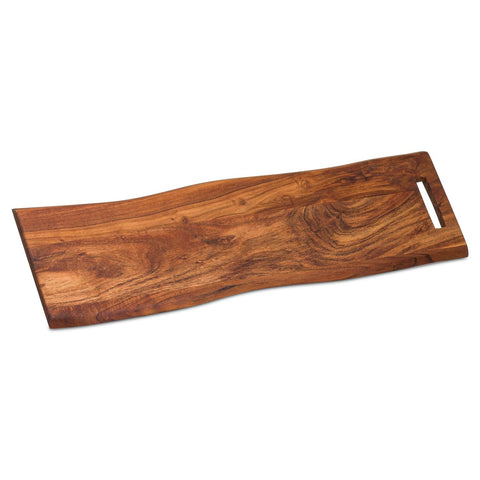 Live Edge Chopping Board With Handle Dining Hill Interiors 