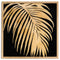 Metallic Palm Glass Image In Gold Frame Accessories Hill Interiors 