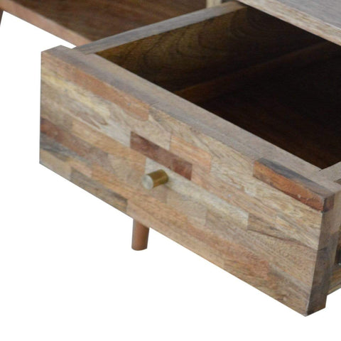 Mixed Oak-ish Writing Desk Living Artisan Furniture 