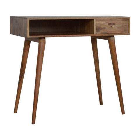 Mixed Oak-ish Writing Desk Living Artisan Furniture 