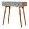 Monochrome Print Console Table Living Artisan Furniture 