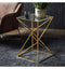 Parma Side Table Gold Living Regency Studio 