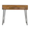 Solid Wood 4 Drawers Console Table with Iron Base Living Artisan Furniture 