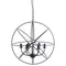 Spherical Round Industrial Chandelier Lighting Hill Interiors 