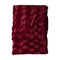 Stellan Fur Throw Claret Accessories Regency Studio 