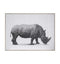 Tribal Rhino Abstract Framed Canvas Accessories Regency Studio 